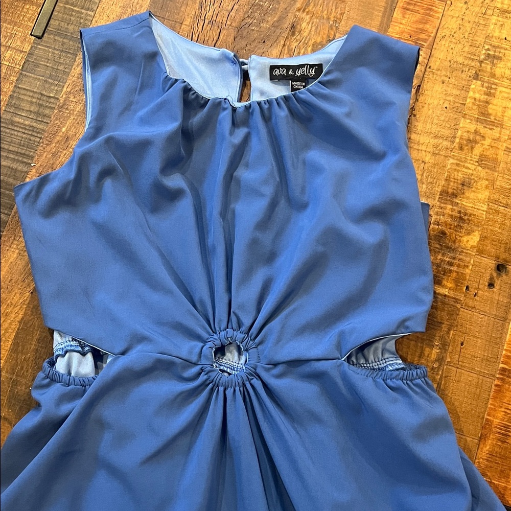 Elegant Blue Kids Dress